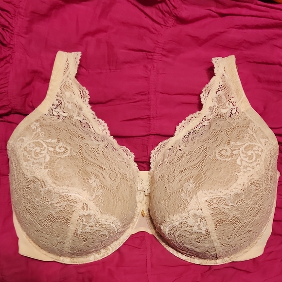 ThirdLove Cream 24/7 Lace Contour Bra 38F - Picture 1 of 4